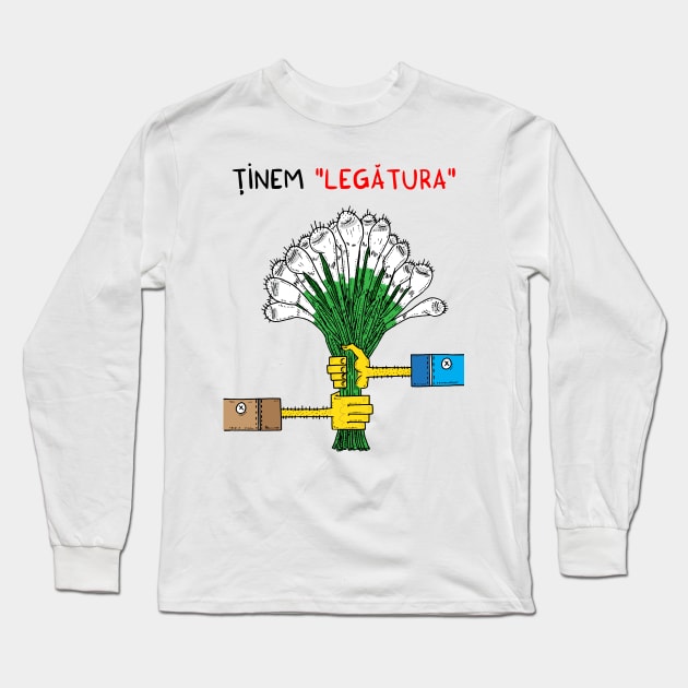 tinem legatura (de ceapa) Long Sleeve T-Shirt by adrianserghie